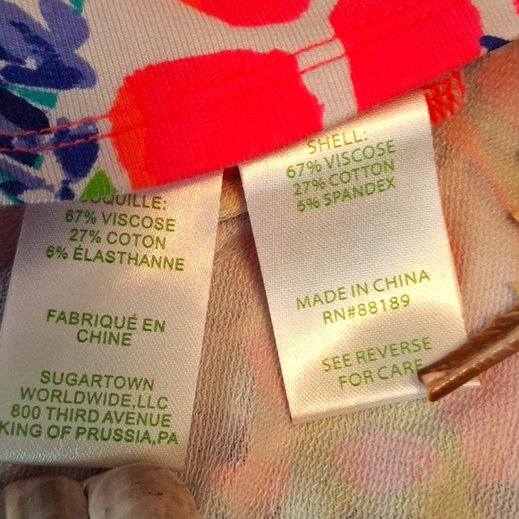 Lilly Pulitzer Dress- Tammy Dress Gumbo Limbo EUC Size XS - Picture 8 of 11